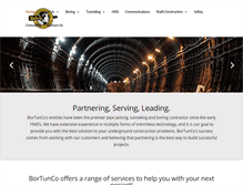 Tablet Screenshot of bortunco.com